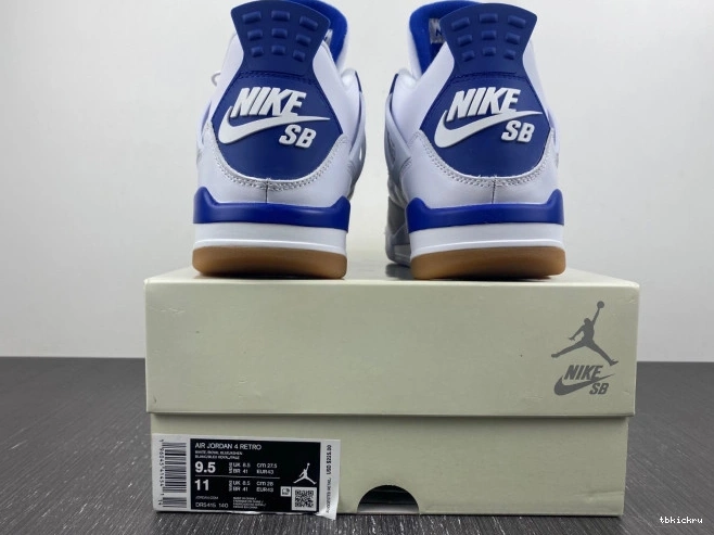 Reps TBK Jordan DR5415-140 Pine 4 SB Retro Blue 0809